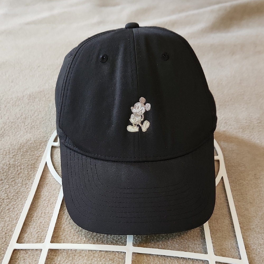 Disney Black Hat with Embroidered Design